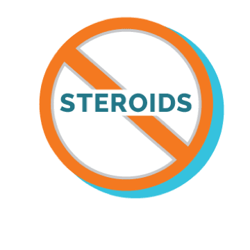 No steroids icon