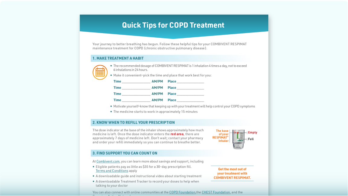 COPD treatment